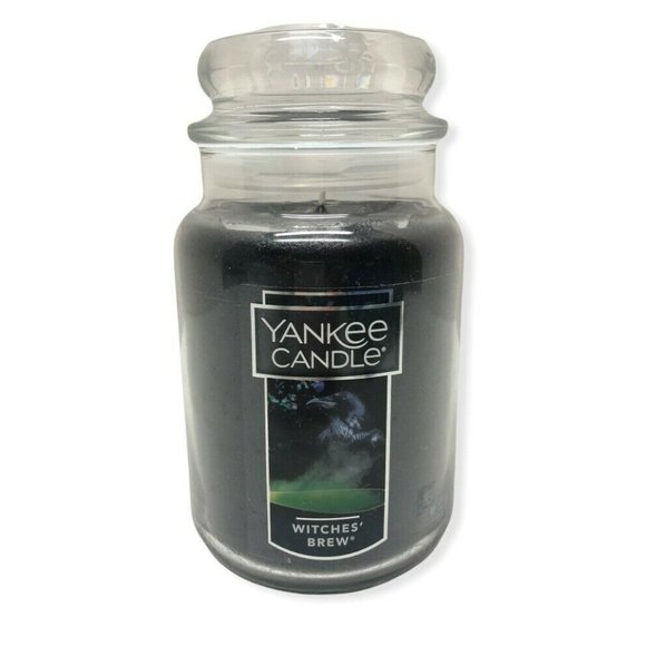 Yankee Candle Witches Brew 22 Oz. Halloween Patchouli Scented Candle New
